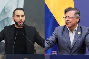 El presidente Nayib Bukele respondió a Gustavo Petro tras críticas al sistema penitenciario salvadoreño y ofreció trasladar a Colombia a la totalidad
