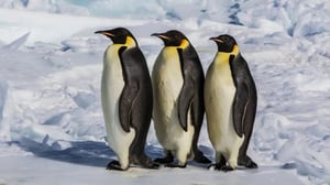 La pérdida de hielo marino en la Antártida pone en riesgo a los pingüinos emperador, cuya población podría reducirse significativamente en las próximas