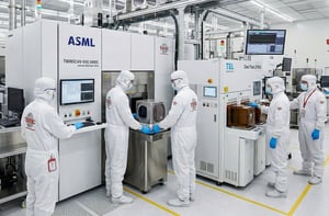 La industria de los semiconductores representa entre el 13% y el 15% del producto interior bruto de Taiwán.  La industria global de semiconductores enfrenta