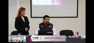 Saltillo, Coahuila, 10 de abril de 2026.- En la jornada electoral para renovar el Congreso del Estado de Coahuila, el Instituto Nacional Electoral