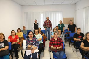 El DIF San Juan de Sabinas y el ICATEC continúan con talleres de capacitación en coordinación con autoridades para fortalecer economía familiar