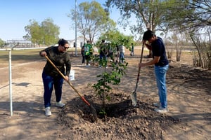 Como parte de las acciones orientadas a mejorar el entorno urbano, la Dirección General de Medio Ambiente llevó a cabo una jornada de reforestación