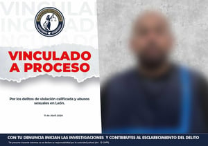 El entrenador de la Academia de Futbol Femenil Esmeraldas de León fue detenido y vinculado a proceso por violación calificada y abusos sexuales contra menores.