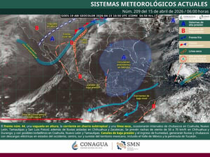Saltillo, Coahuila de Zaragoza; 15 de abril de 2026.– La Secretaría de Gobierno, a través de la Subsecretaría de Protección Civil del Estado, informa que este