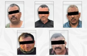 Cinco presuntos integrantes de 'Los Chapitos' fueron detenidos en Sinaloa durante un operativo federal que incluyó despliegue aéreo y terrestre