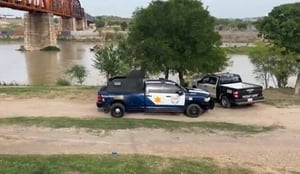 La Fiscalía General del Estado de Coahuila continúa con las labores para identificar el cuerpo localizado recientemente en el Río Bravo, a la altura del puente