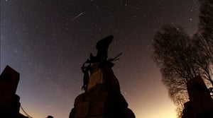 La lluvia de meteoros Líridas marca el regreso de la actividad astronómica con condiciones favorables.  La Lluvia de meteoros Líridas marca el inicio
