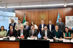 El alto comisionado de la ONU expresó preocupación por desapariciones en México durante reunión con senadores, donde oficialismo y oposición expusieron
