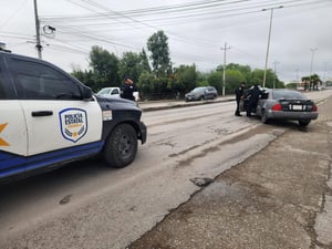   Elementos de la Policía Civil de la Región Norte Uno llevaron a cabo recorridos de vigilancia en distintos sectores de Piedras Negras, donde además brindaron
