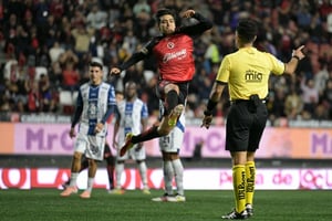 Gilberto Mora anotó en la goleada de Tijuana 3-1 sobre Pachuca en la jornada 16 del Clausura 2026 y mantiene viva la pelea por liguilla  GILBERTO MORA ABRE