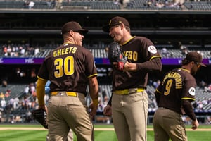   El cerrador de los Padres, Mason Miller, bajó la cortina con autoridad ante los Rockies, asegurando una victoria de 10-8 y su noveno salvamento en nueve