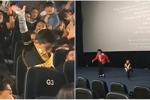 Un niño disfrazado de Michael Jackson se volvió viral tras bailar en una sala de cine en México y contagiar entusiasmo entre asistentes durante el estreno