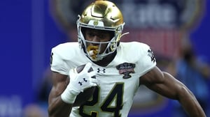 Cerrando la primera ronda del draft, los actuales campeones Seattle seleccionan a Jadarian Price, running back proveniente de Notre Dame.  El corredor