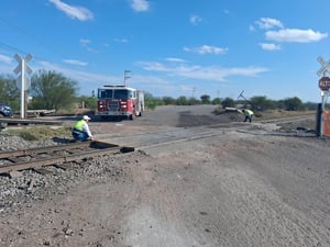 Múzquiz anuncia modificaciones viales por trabajos de Ferromex en Barroterán, iniciando el 27 de abril con rutas alternas y recomendaciones para automovilistas
