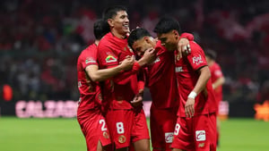   El bicampeón está listo para defender su cetro. Con equipo alternativo y con un hombre menos por la expulsión de Briseño, los Diablos Rojos del Toluca