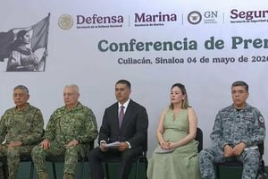 Harfuch presentó estrategia de seguridad en Sinaloa junto a la gobernadora interina, con apoyo federal, mesas de coordinación y acciones para la pacificación