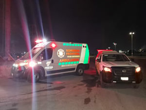 Alcanzó a detener la unidad y evitó un accidente mayor.  FRONTERA, COAH.– Una intensa movilización de cuerpos de emergencia se registró la noche del jueves