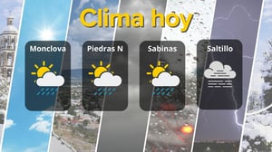 Lluvias ligeras, bancos de niebla y ráfagas intensas de viento dominarán el clima en varias regiones de Coahuila   El pronóstico meteorológico