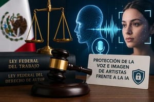 México publica reforma que regula el uso de inteligencia artificial en la voz e imagen de artistas, estableciendo nuevas reglas laborales