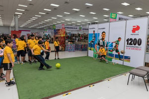 Industrias Peñoles participa en la Feria del Libro de Coahuila en Torreón, donde destaca su modelo formativo a través del futbol infantil como herramienta