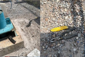El personal operativo trabajará con celeridad en la reparación de los daños para reintegrar la bomba a la red a la brevedad  Torreón, Coahuila. A 15 de mayo