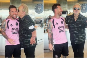 Carlos Villagrán compartió cómo vivió su encuentro con Lionel Messi en Miami y explicó el beso en la mejilla que generó comentarios en redes.  El actor Carlos
