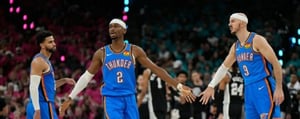   Con una remontada de 15 puntos y una banca dominante, Thunder venció 123-108 a Spurs. Shai Gilgeous-Alexander brilló con doble-doble. Shai
