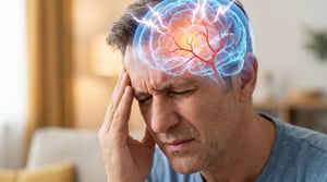 Un estudio reciente sugiere que las personas de mediana edad que padecen migrañas con aura podrían tener un mayor riesgo de sufrir un ictus.  De acuerdo