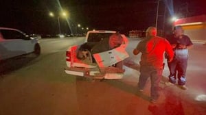 Captan accidente y fuga en cruce de Ocampo y Carranza.  Un accidente vial registrado en el cruce del Libramiento Venustiano Carranza y la calle Ocampo