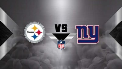 NFL: ¿Cuándo y dónde ver Giants vs Steelers?