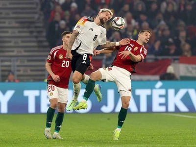 Alemania se relaja y empata con Hungría en Nations League