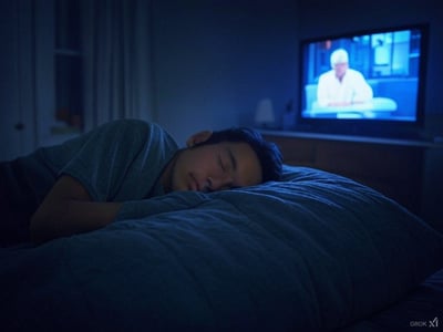 Los peligros de dormir con la televisión encendida: Impacto en tu salud