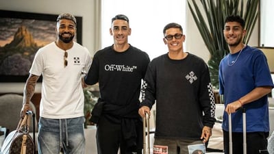 Uruguay llega a México para partido amistoso ante el Tri