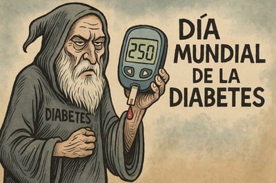 Caricatura editorial - Cronos advierte el nivel de riesgo