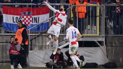 Croacia sella su boleto al Mundial con remontada 3-1