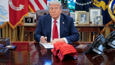 Gestión económica de Trump registra su peor calificación en segundo mandato