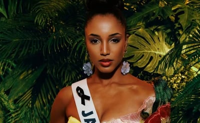 Tras accidente, Miss Jamaica reaparece en redes sociales