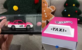 Taxi rosa de la CDMX llega en Hot Wheels