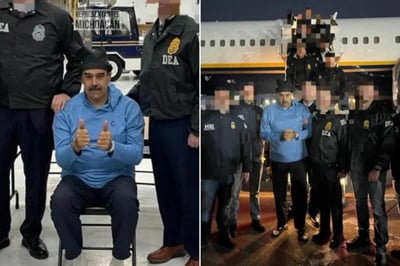 Medios de EE.UU. publican nuevas fotos de Nicolás Maduro bajo custodia
