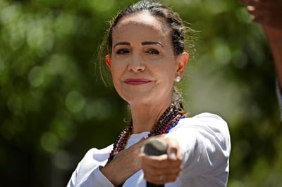 María Corina Machado celebra excarcelaciones en Venezuela