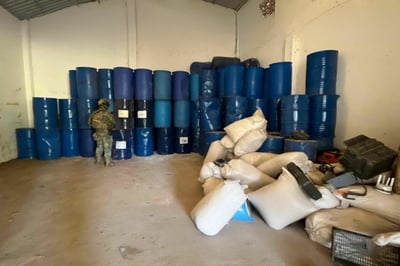 Desmantelan narcolaboratorio ligado a hermano de Emma Coronel en Guerrero