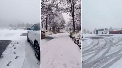Onda gélida impacta México con nieve, lluvias intensas y vientos fuertes