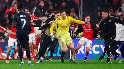 Derrota del Real Madrid en Lisboa: Benfica gana 4-2 en Champions League