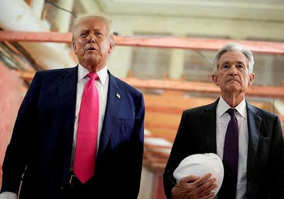 Trump acusa a Jerome Powell de dañar a EE.UU. por no bajar tasas