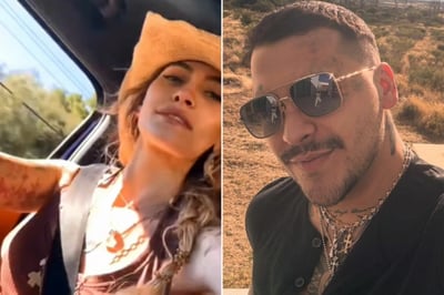 Paris Jackson sorprende a fans al escuchar 'Aquí abajo' de Nodal