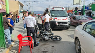 Trabajadores de SIMAS resultan lesionados tras choque por alcance en Frontera