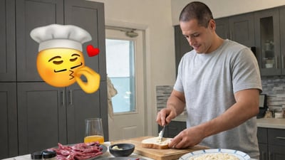 Javier Hernández es un apasionado del arte culinario