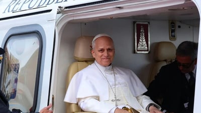 Papa León XIV critica desigualdad en visita a Mónaco