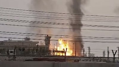 Israel bombardea complejo de gas South Pars en Irán
