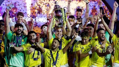 Cristiano Ronaldo gana su primera Liga en Arabia Saudita 